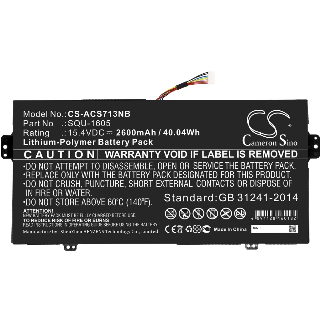 Notebook batterij Acer Spin 7 SP714-51-M024