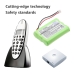 Batterij voor Polycom DECT 4040