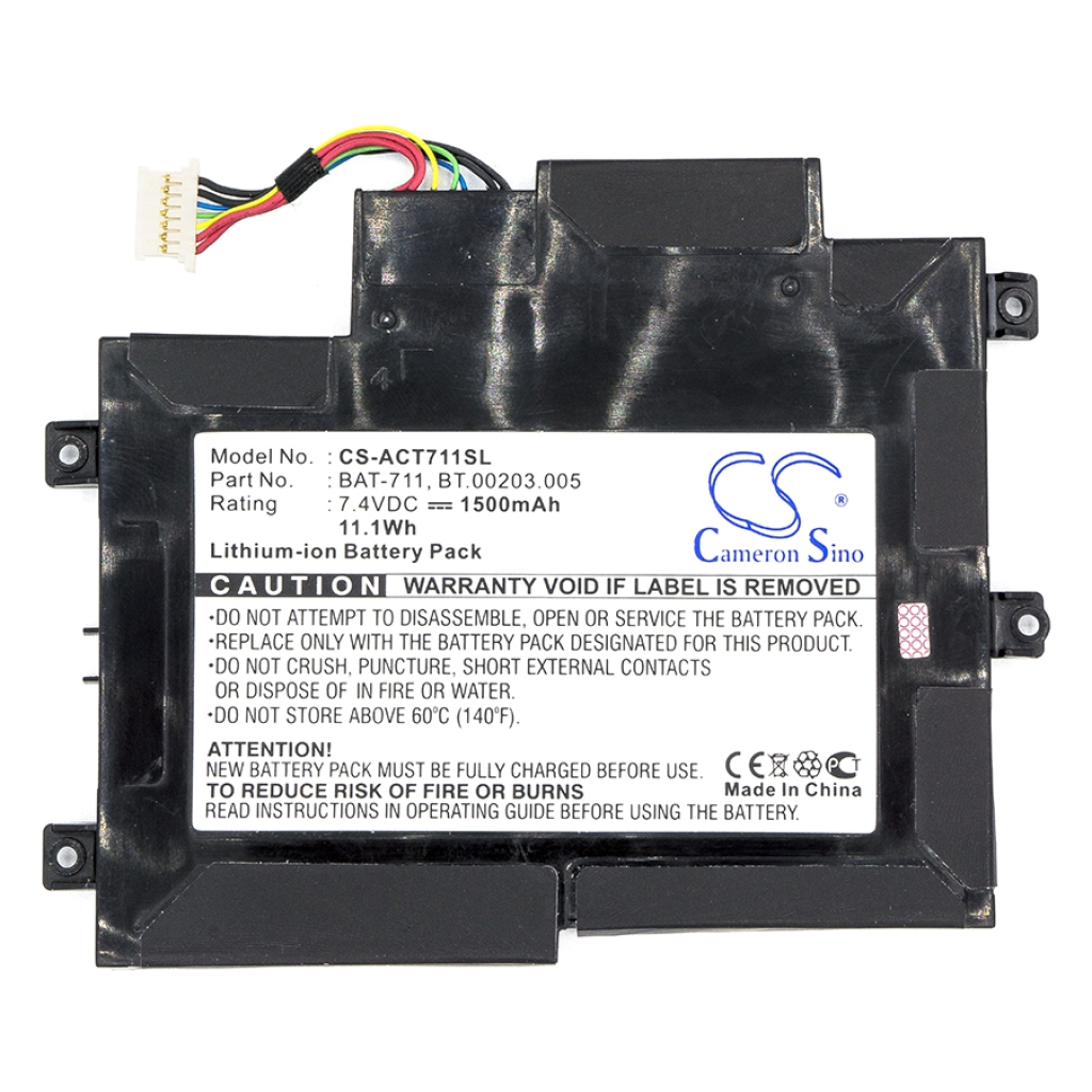 Batterij compatibel met Acer CS-ACT711SL