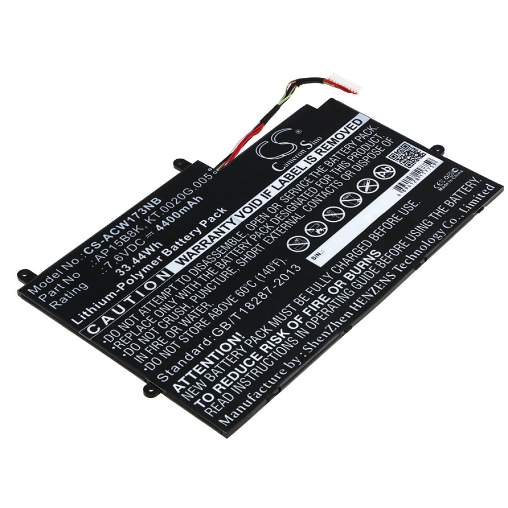 Batterij Vervangt AP15B8K (2ICP3/100/107)
