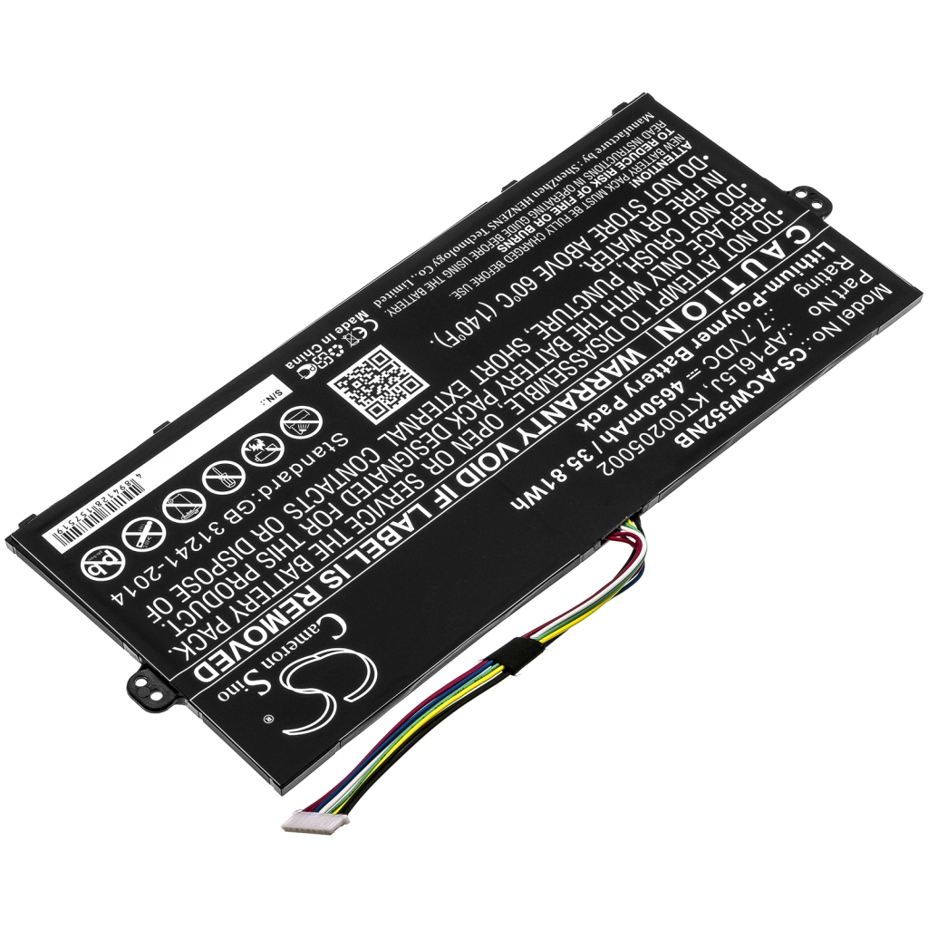 Batterij Vervangt KT00205002