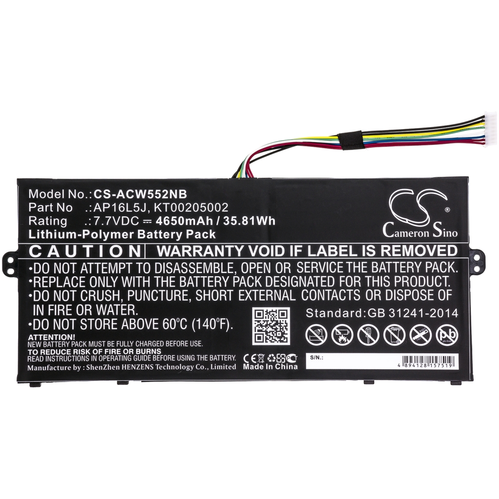 Notebook batterij Acer NX.GU4SI.005