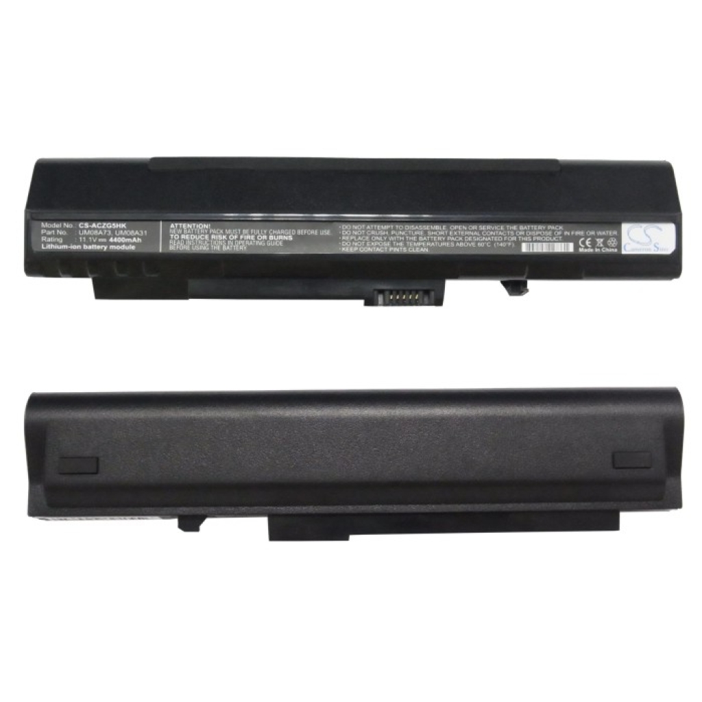 Notebook batterij Gateway LT1001