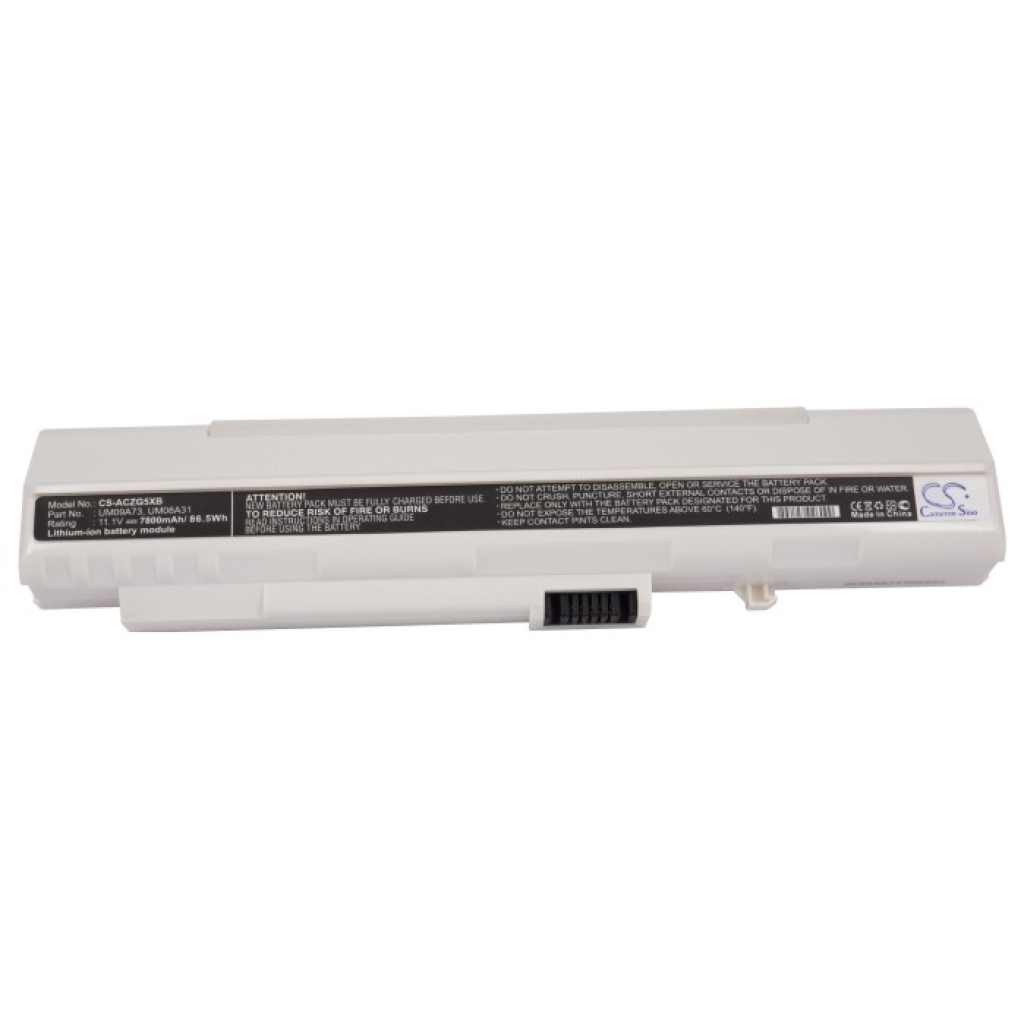 Notebook batterij Gateway LT1005U