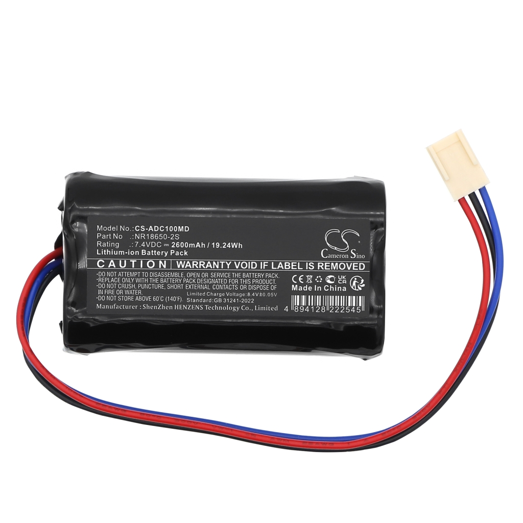 Batteries Batterie de haut-parleur CS-ADC100MD