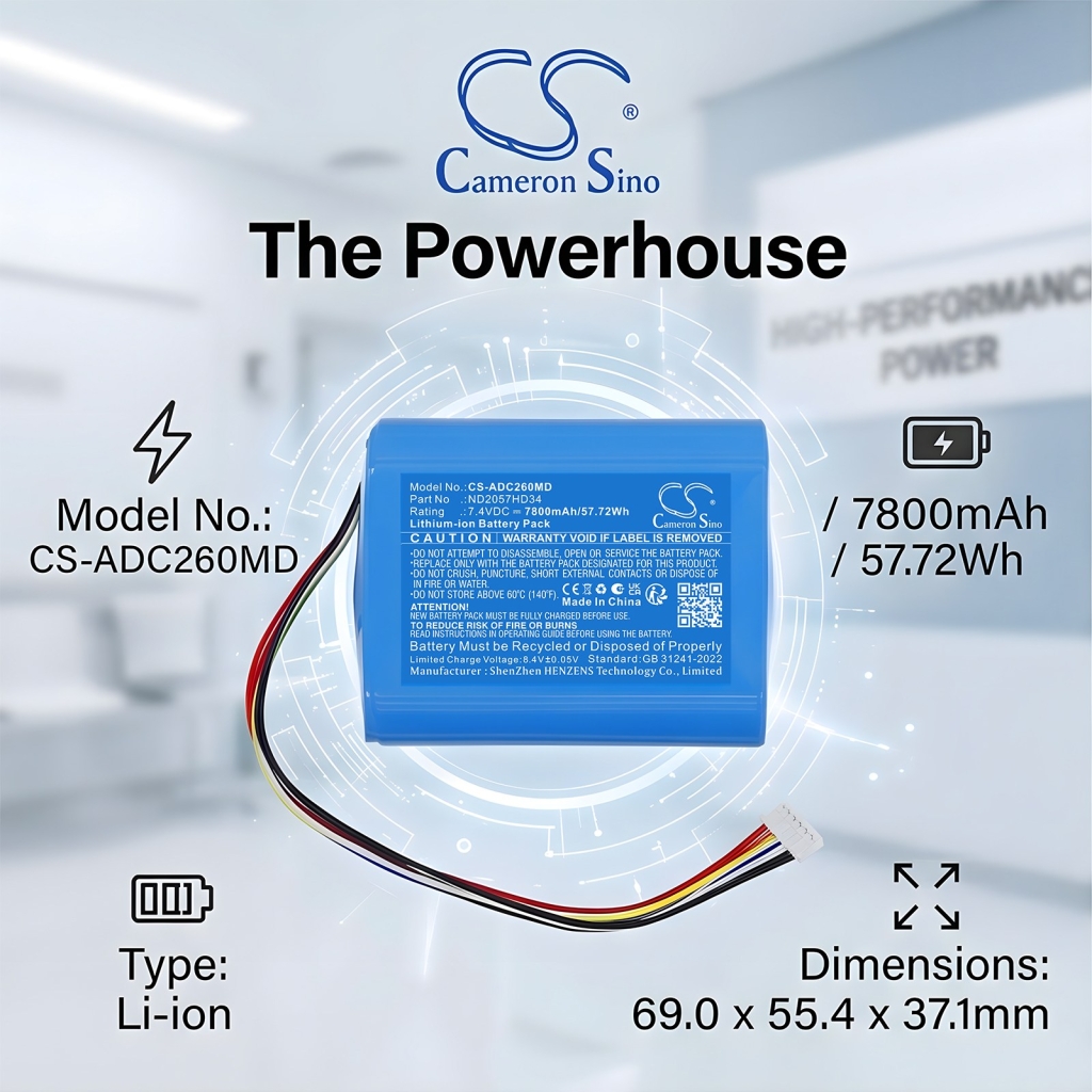 Battery compatible with Coolview