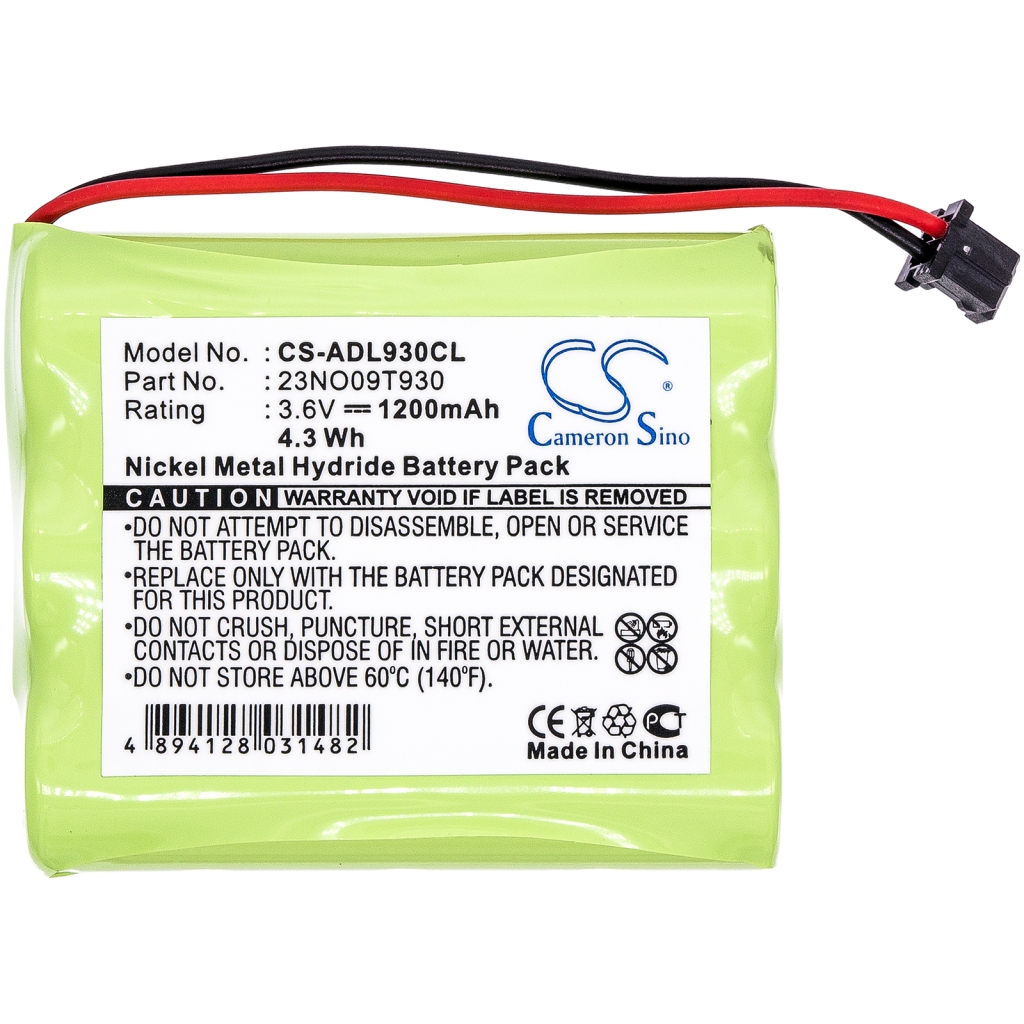 Batterij Vervangt 124402