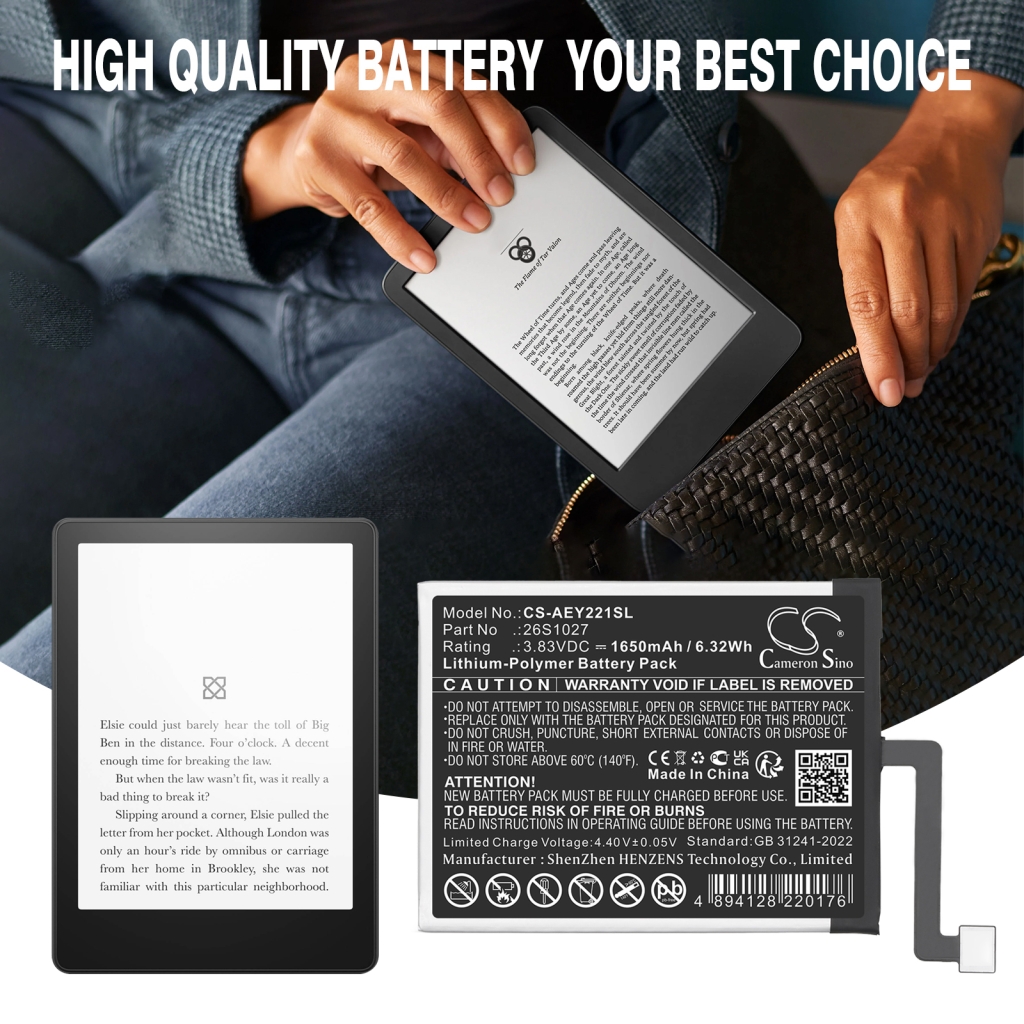 Batterie Remplace 26S1027