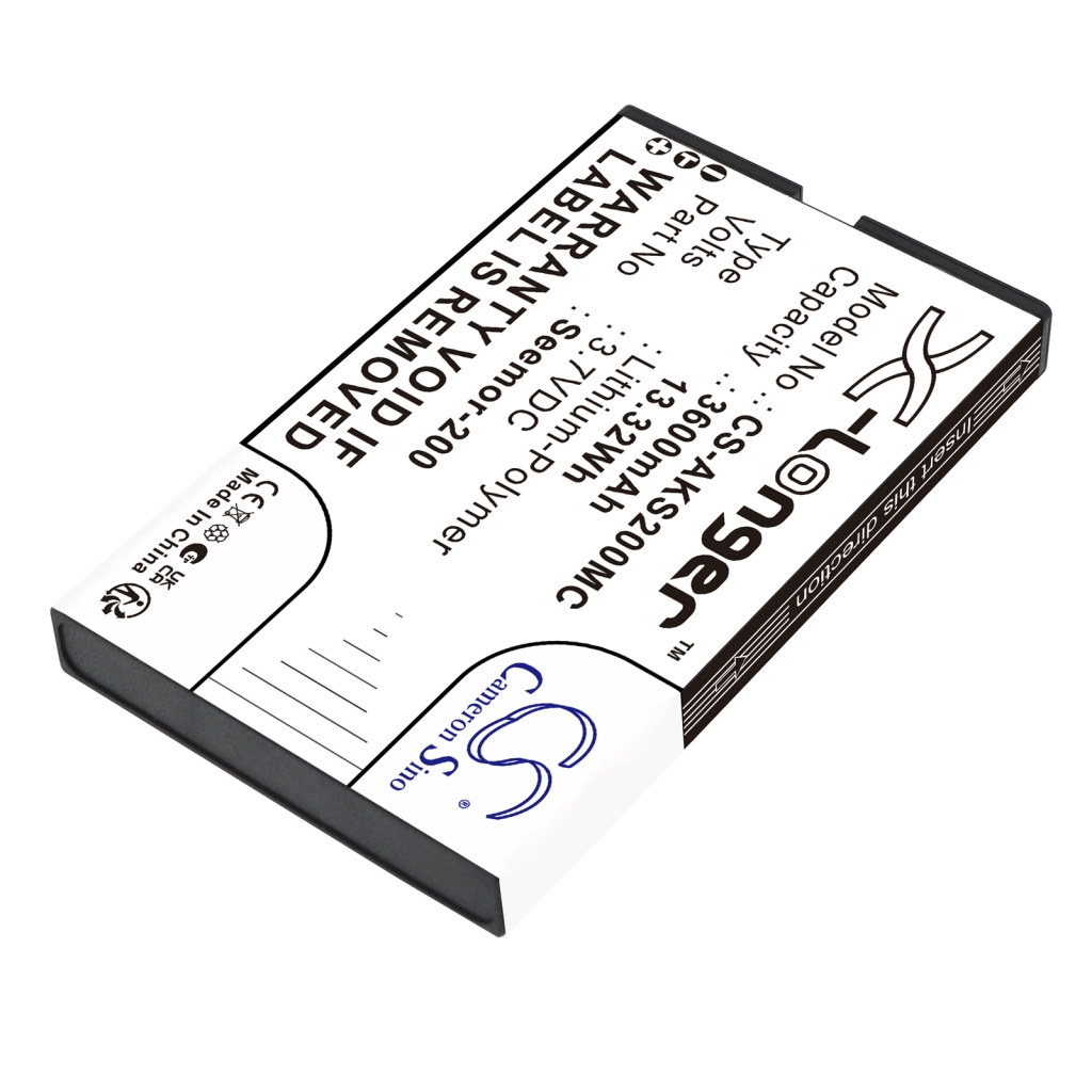 Batterij Vervangt AKASO Seemor-200