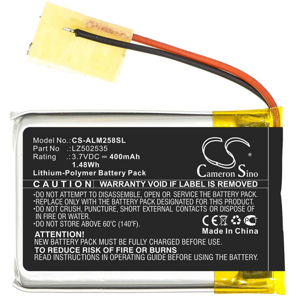 Compatibele batterijvervanging voor Altec Lansing LZ502535