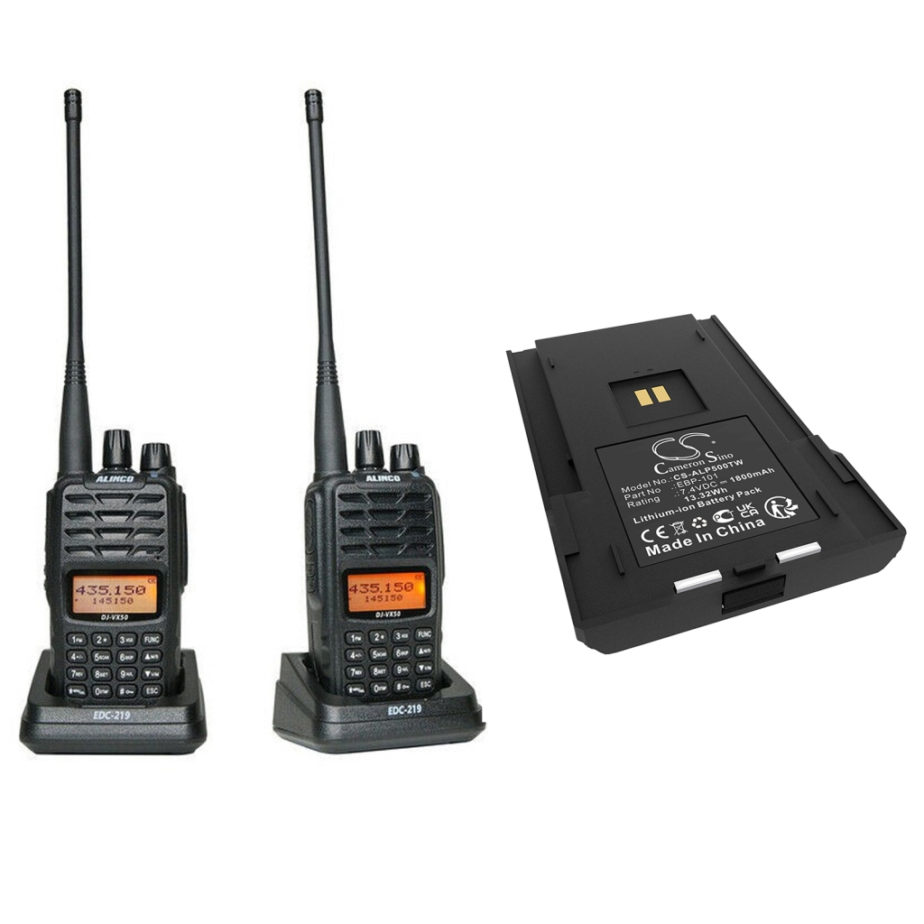 Batterij voor tweerichtingsradio ALINCO CS-ALP500TW