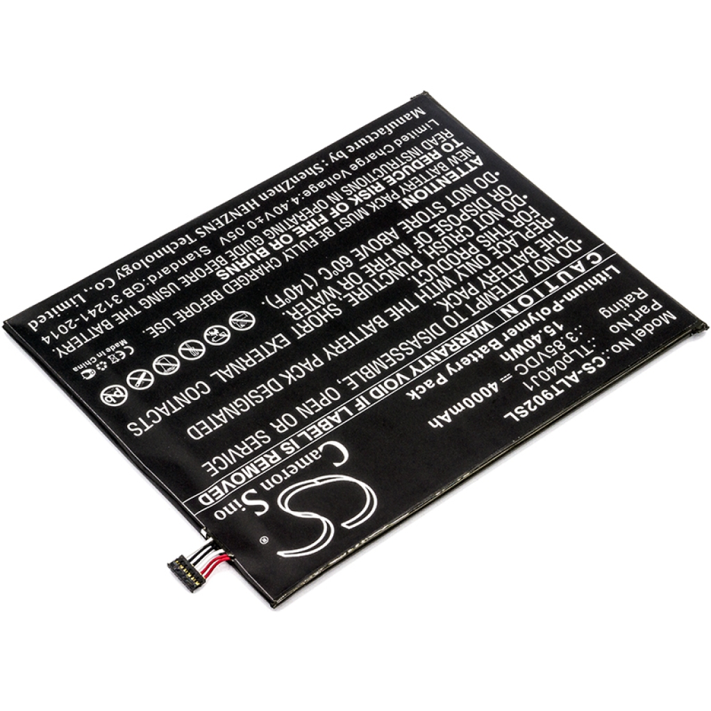 Batterijen Vervangt TLP040K7