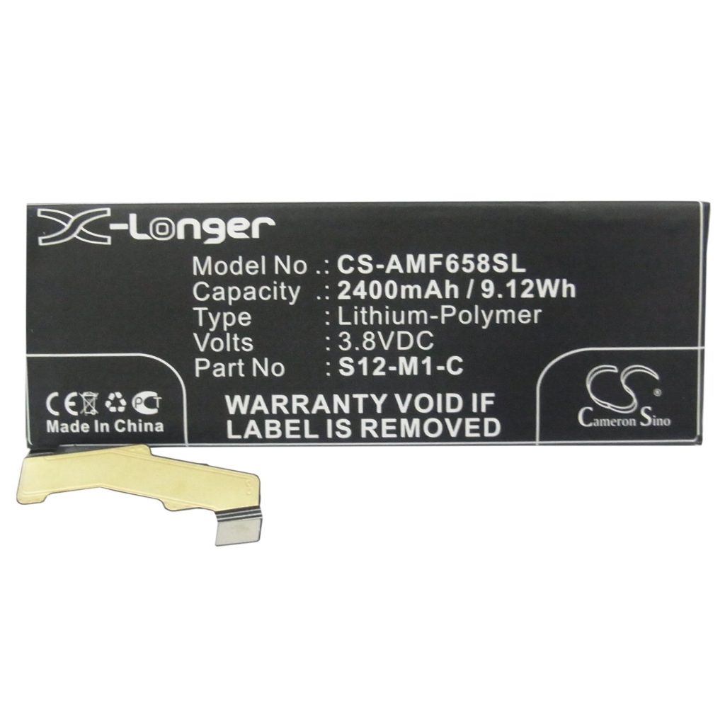 Batterie de téléphone portable Amazon CS-AMF658SL