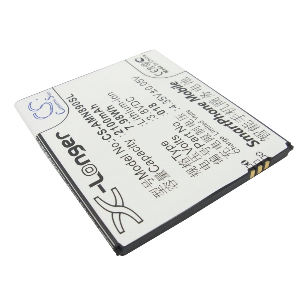 Prismatische accucontacten, X-Longer 2100mAh 3,8V