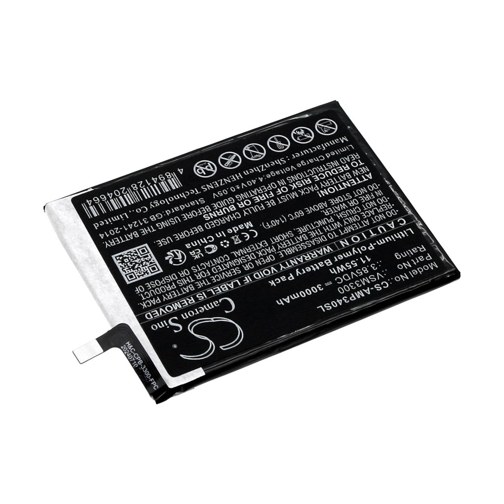 Remplacement de batterie compatible pour AT
