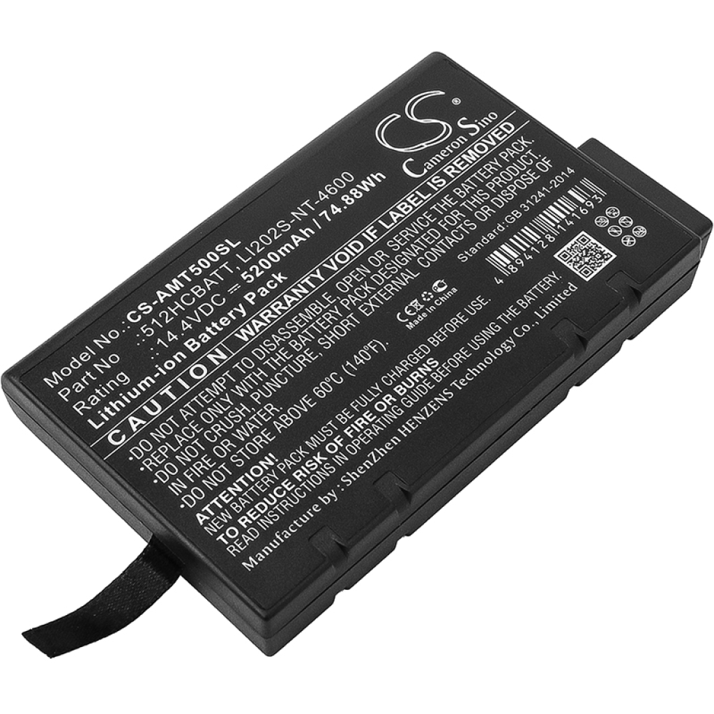 Batterijen compatibel met Anritsu Nettest CMA-5000 CMA-5000A CS-AMT500SL