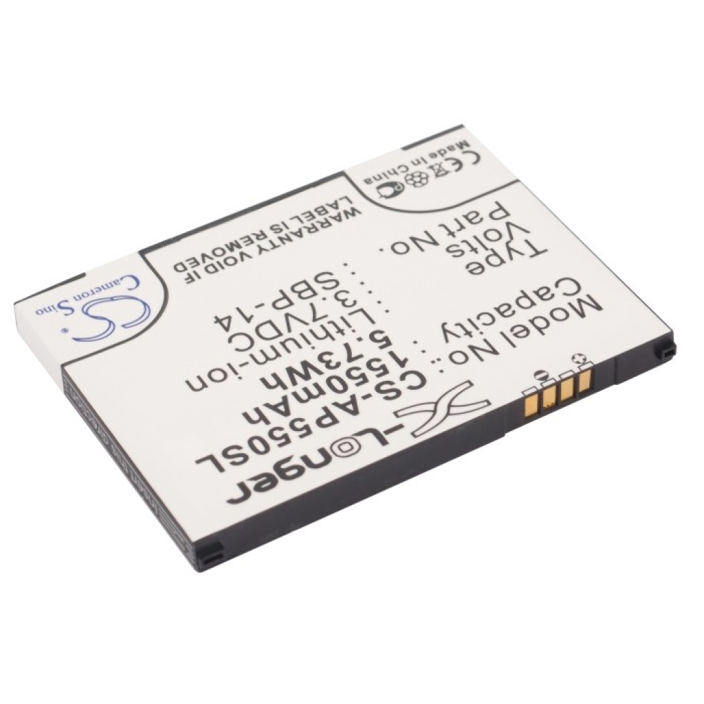 Batterij compatibel met Vodafone Asus CS-AP550SL