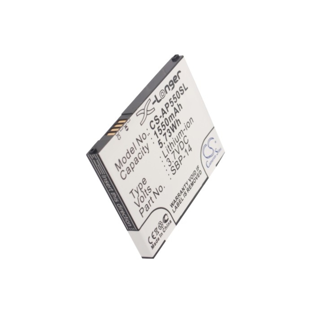 Batterij compatibel met Vodafone Asus CS-AP550SL