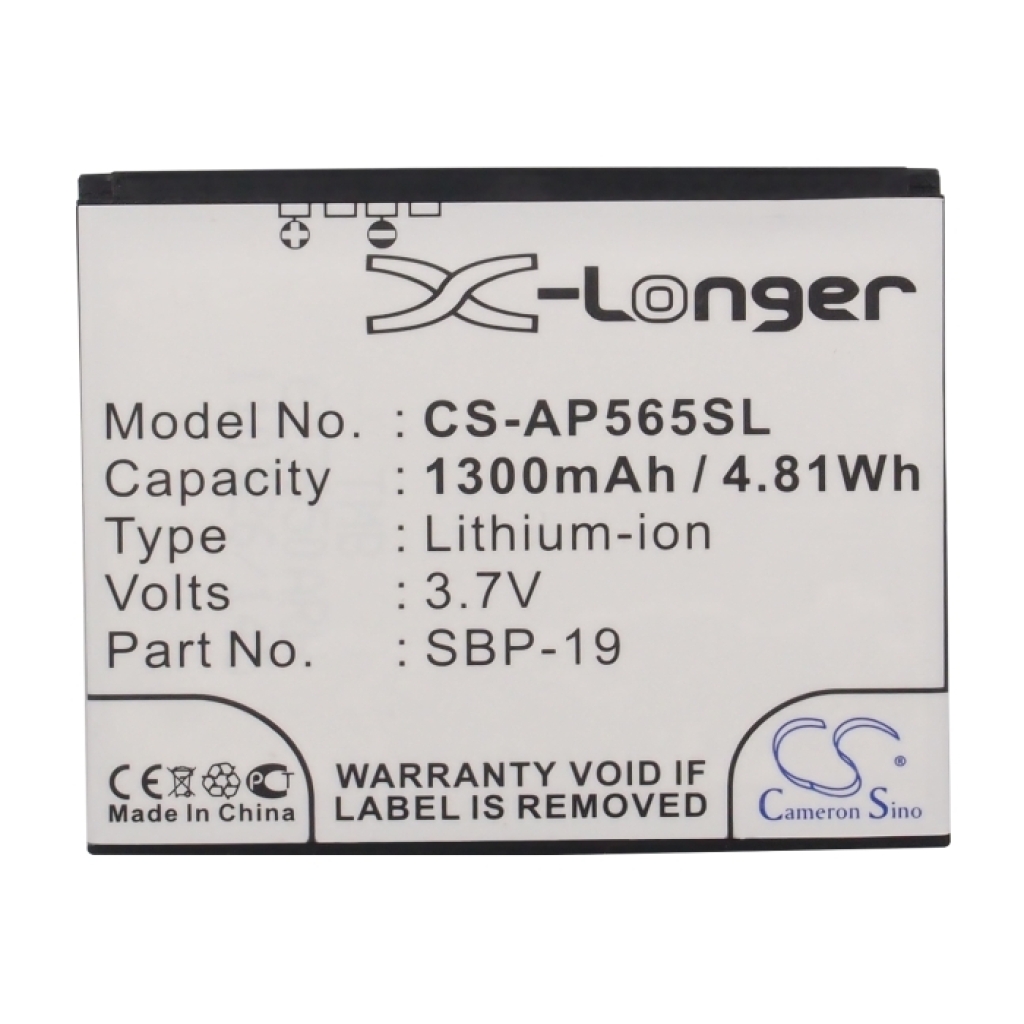 Battery compatible with O2