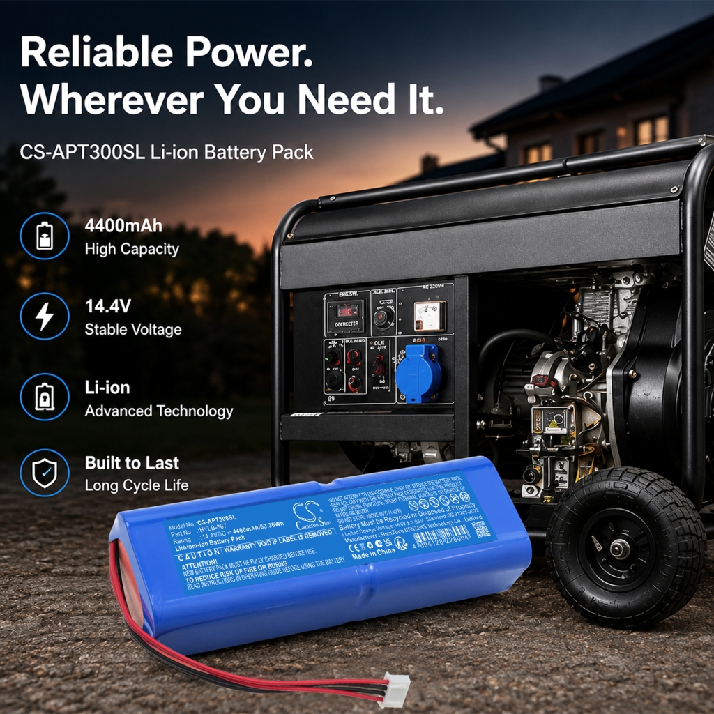 Batterij compatibel met Aetep CS-APT300SL