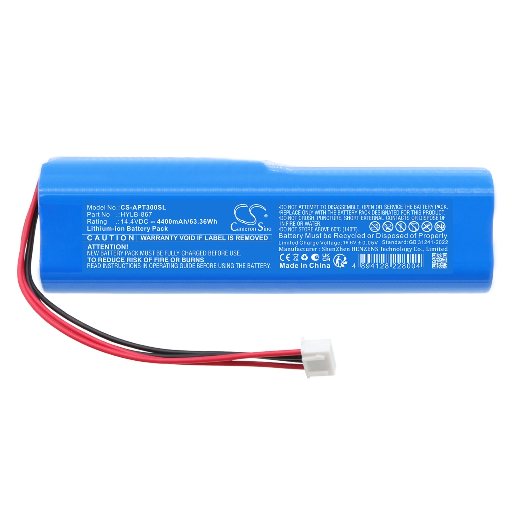 Batterij compatibel met Aetep CS-APT300SL