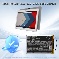 Compatibele batterijvervanging voor ARCHOS 29100145,3097138
