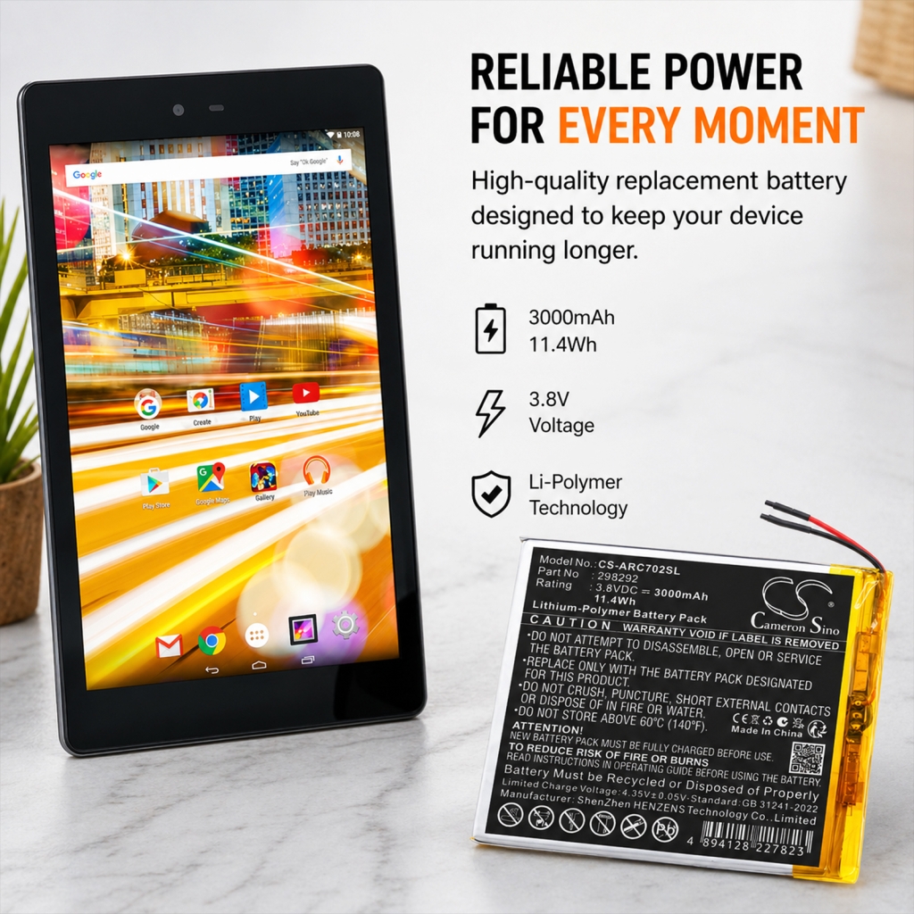 Batterie pour ARCHOS 70 Oxygen