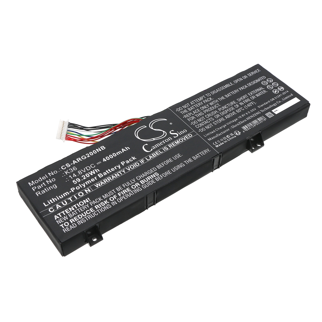 Batterij Vervangt 36539419s