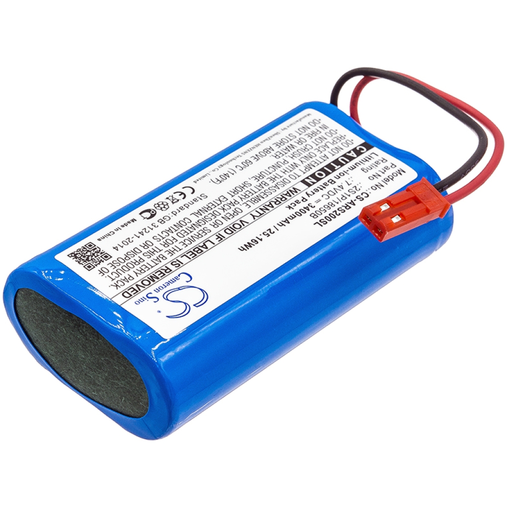 Batterijen Vervangt 2S1P/18650B