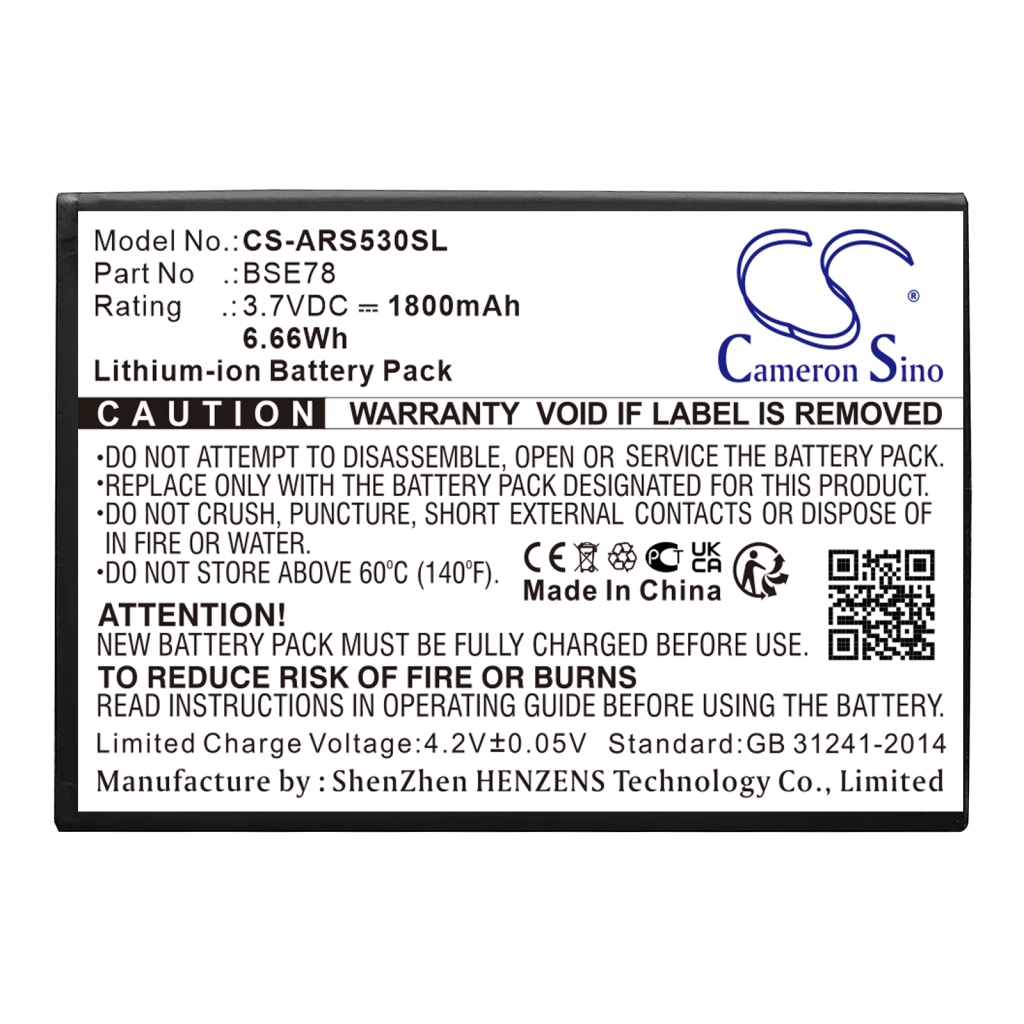 Batterij Vervangt BSE78