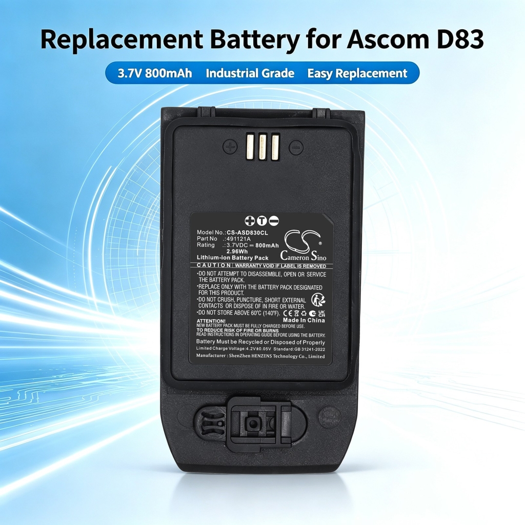 Battery for ASCOM D83 Messenger