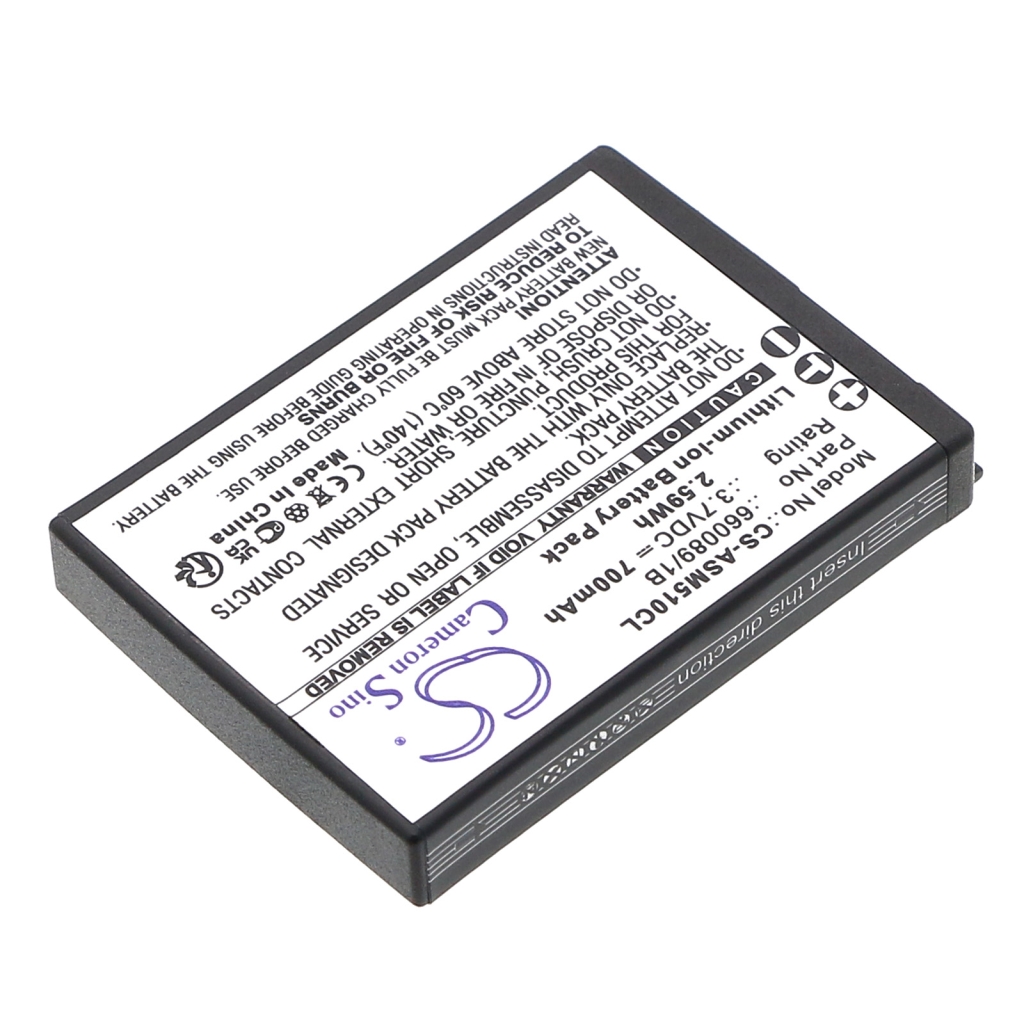 Draadloze telefoon batterij Ascom CS-ASM510CL