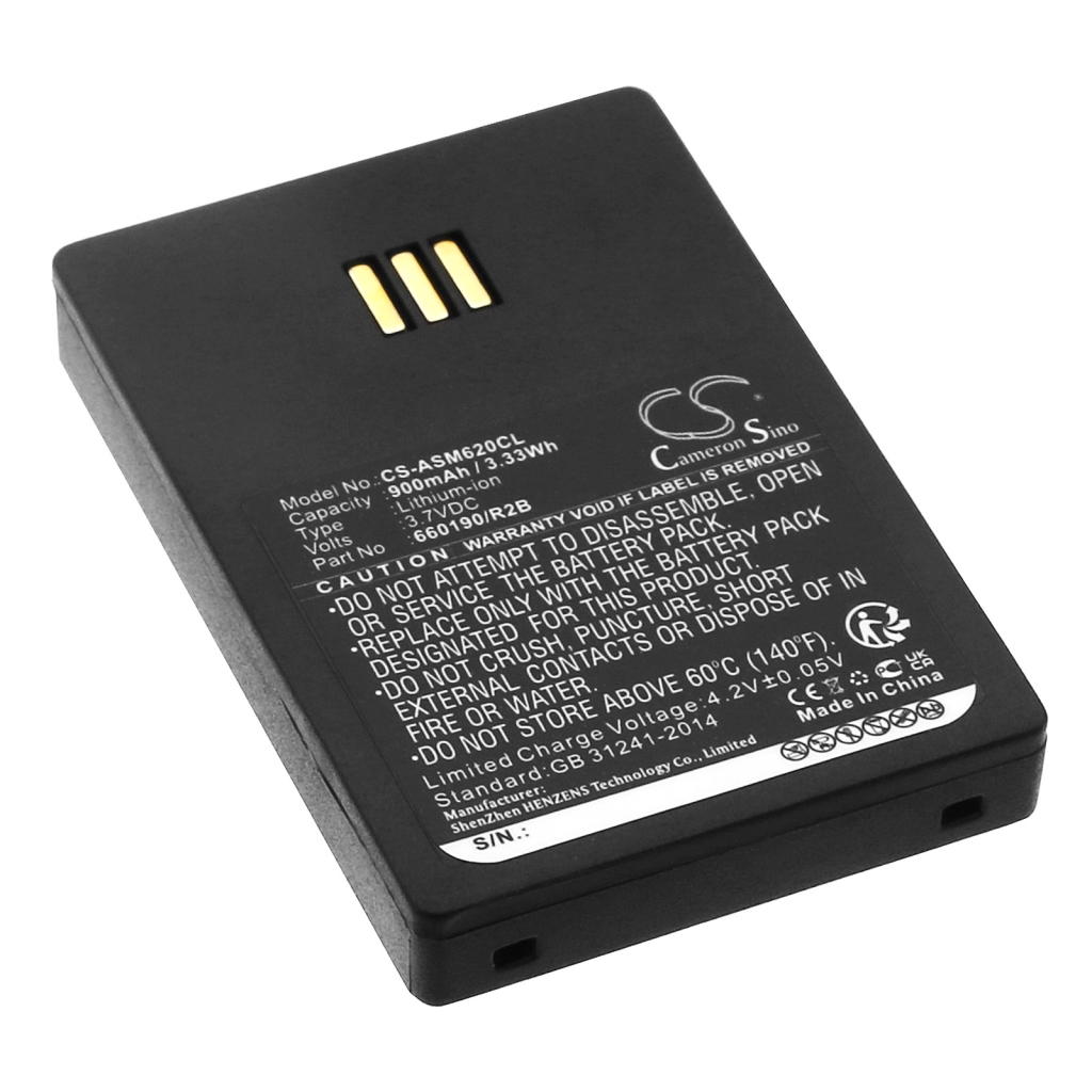 Draadloze telefoon batterij Ascom CS-ASM620CL