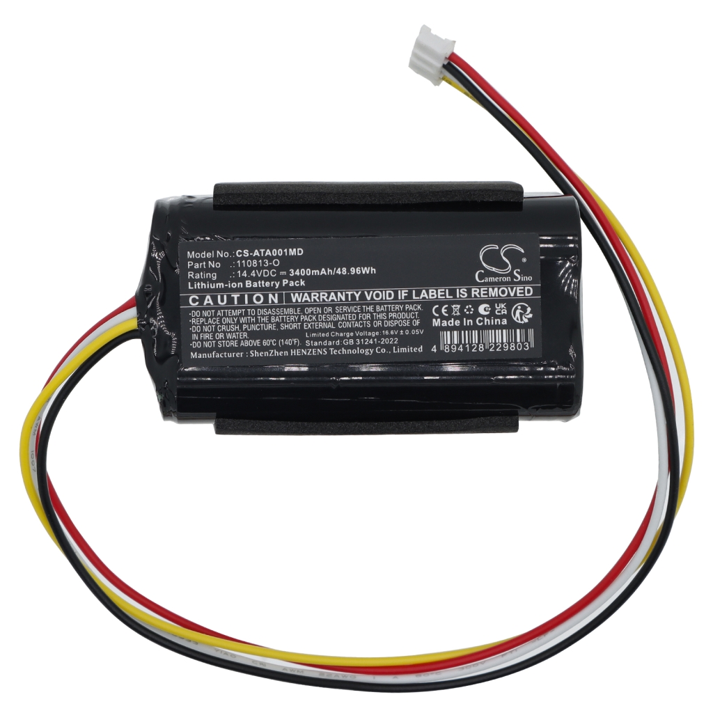 Batterij compatibel met Atmos CS-ATA001MD