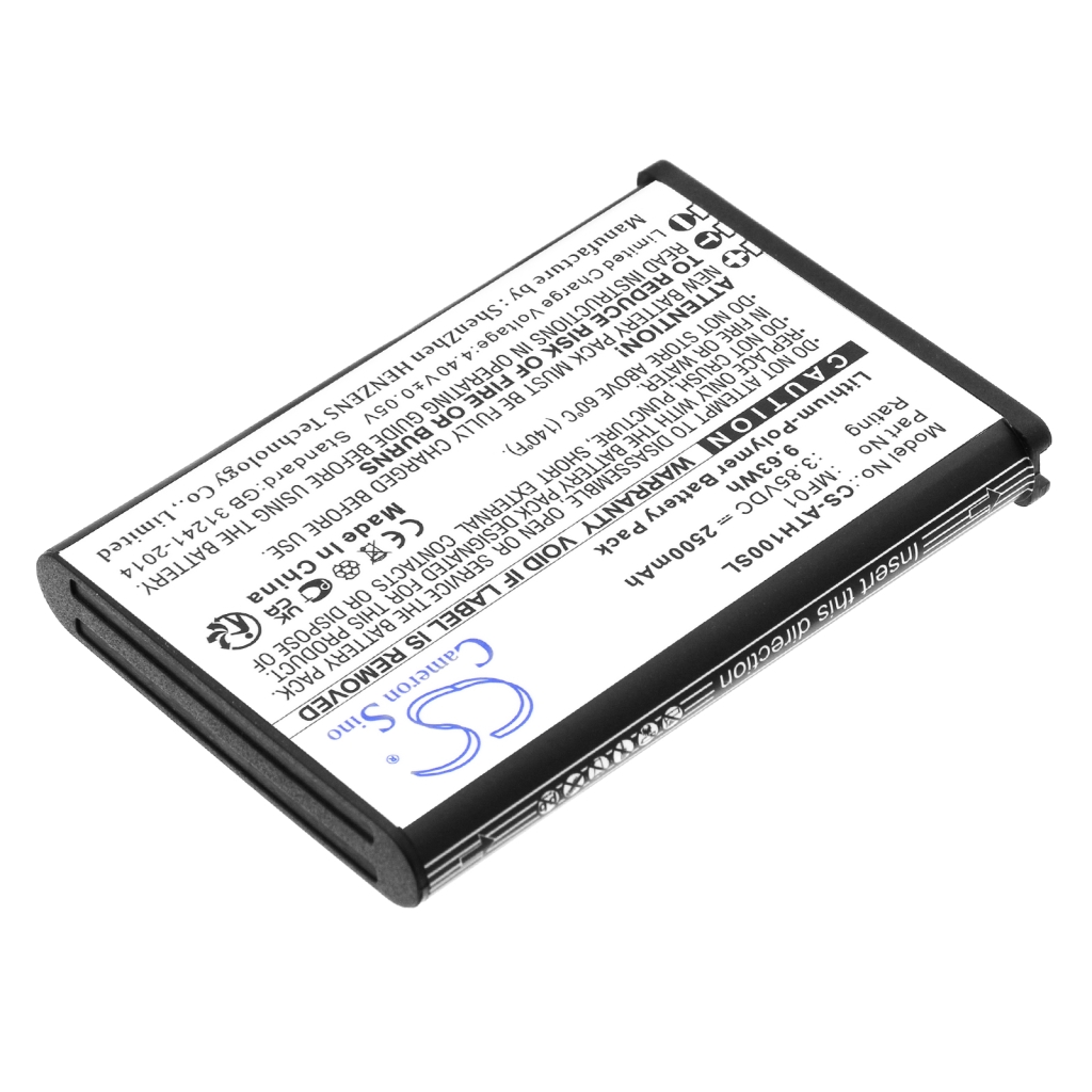 Remplacement de batterie compatible pour AT