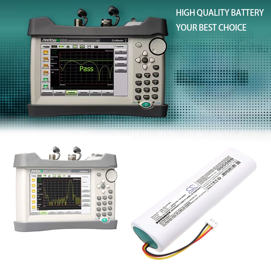Batterij voor elektrisch gereedschap Anritsu S331L