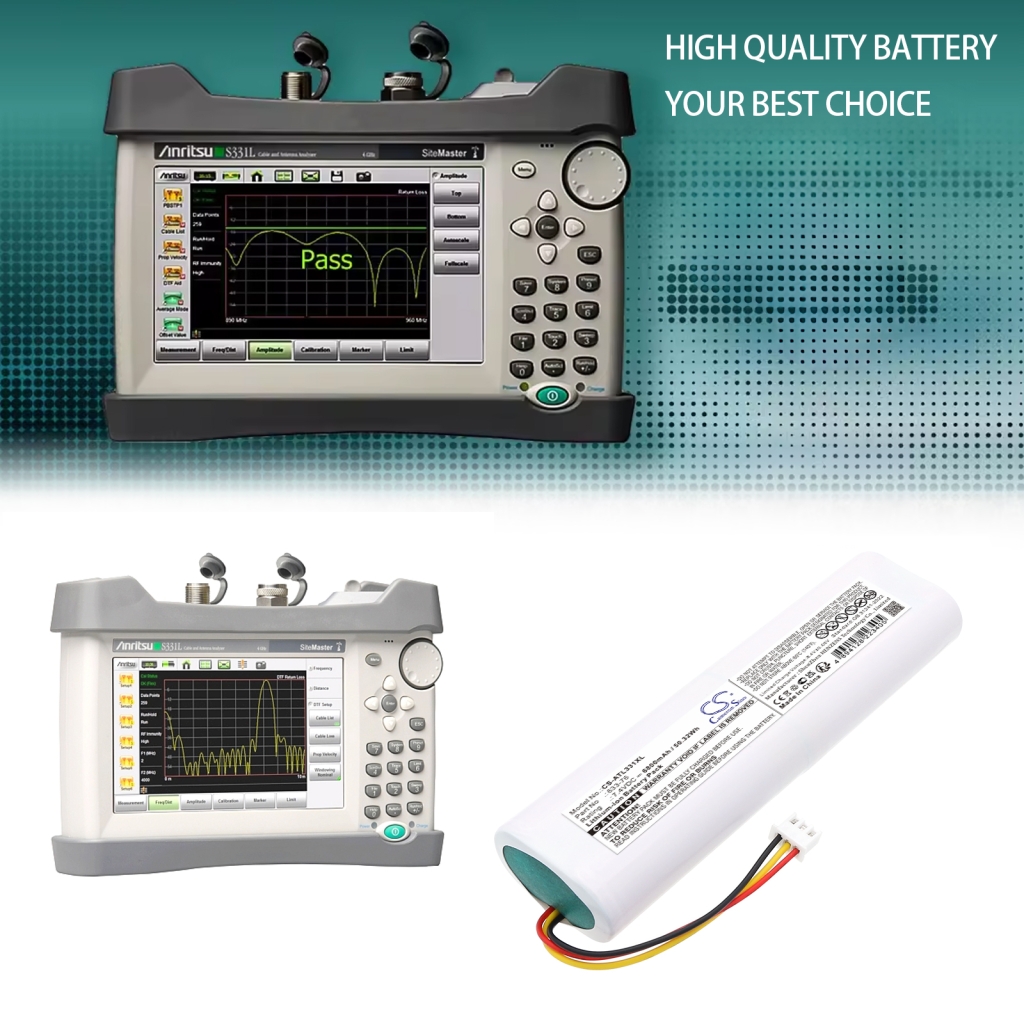 Batterij voor elektrisch gereedschap Anritsu S331L