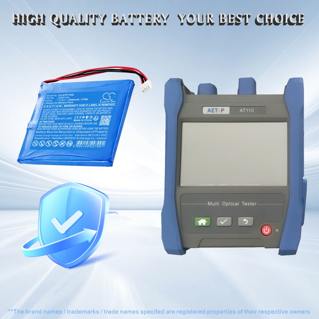 Batterij compatibel met Aetep CS-ATP110SL