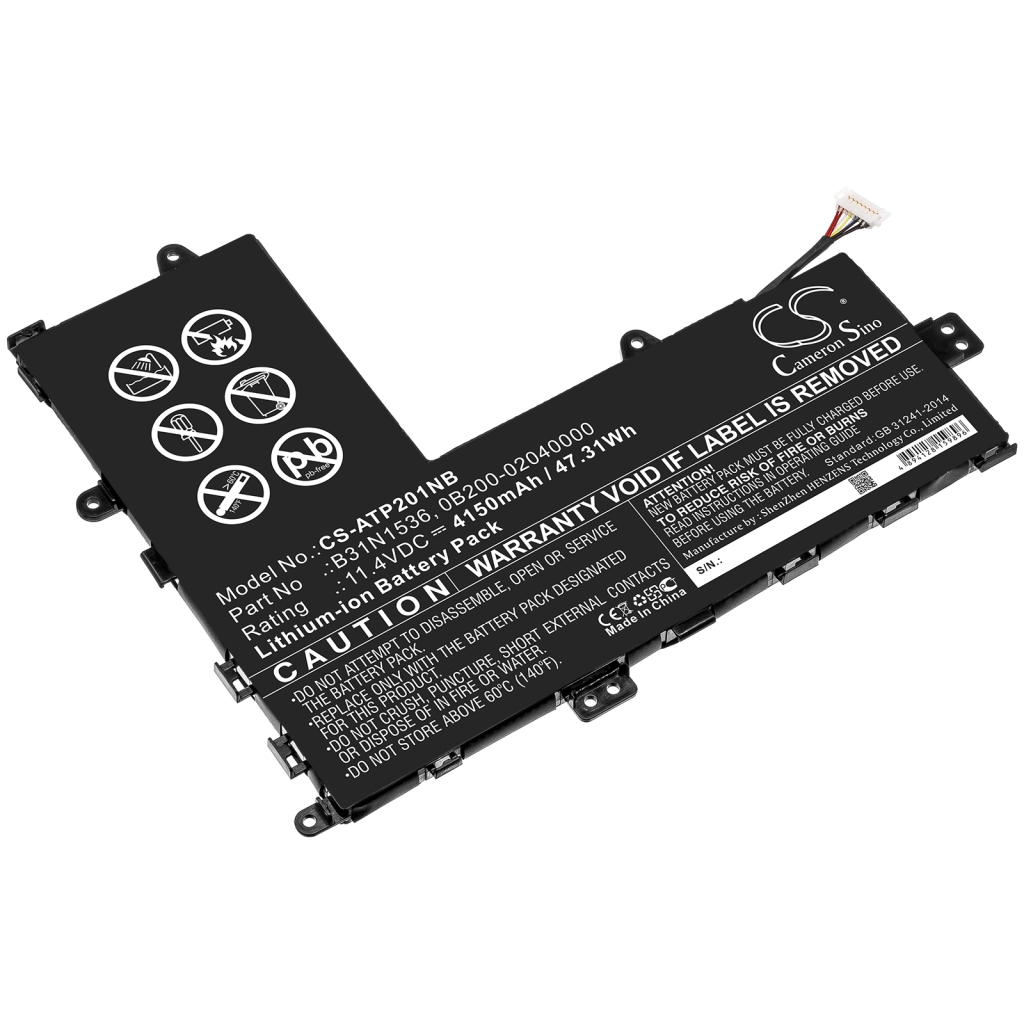 Batterijen Notebook batterij CS-ATP201NB