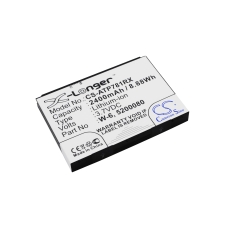 Remplacement de batterie compatible pour AT&T 5200080,W-6