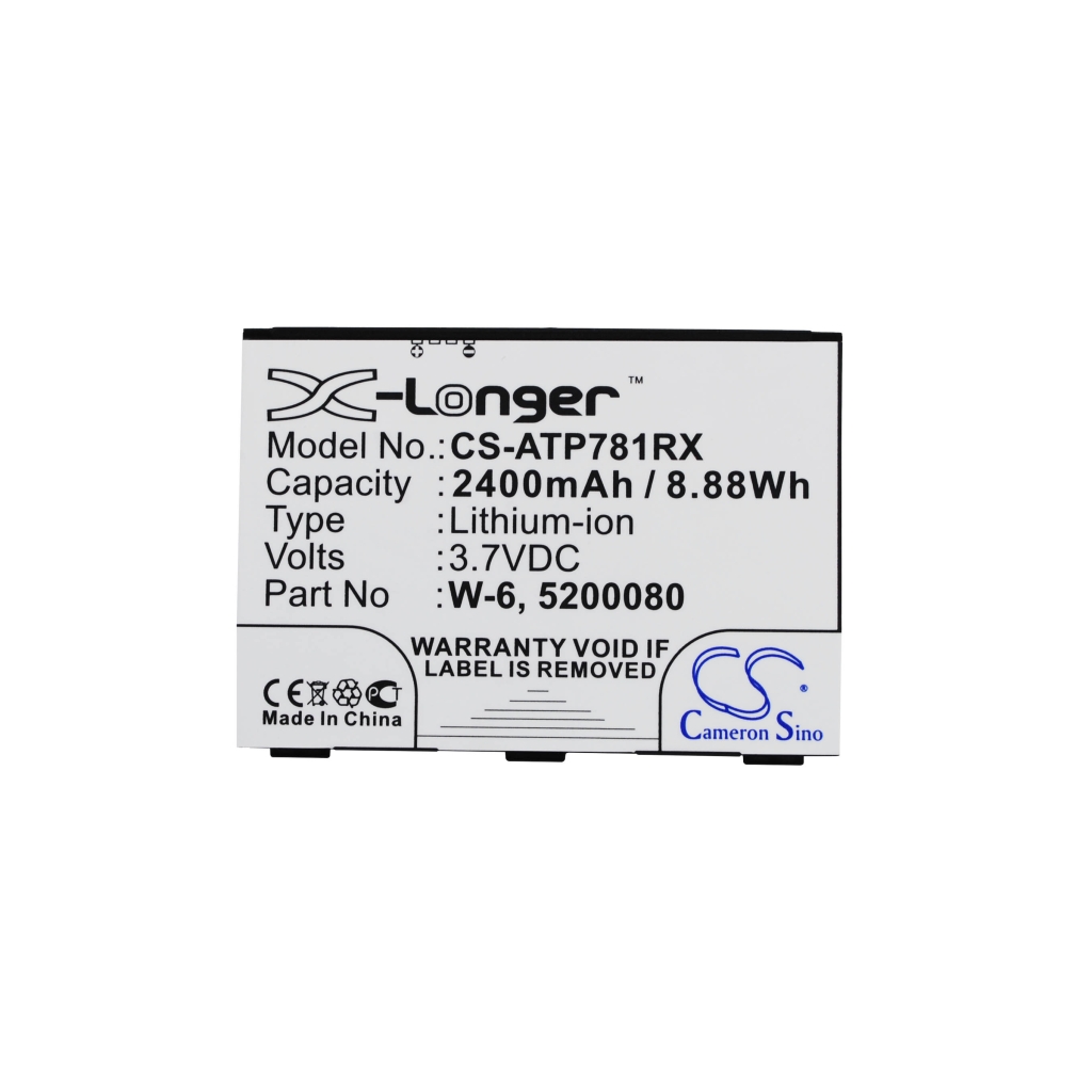 Remplacement de batterie compatible pour AT