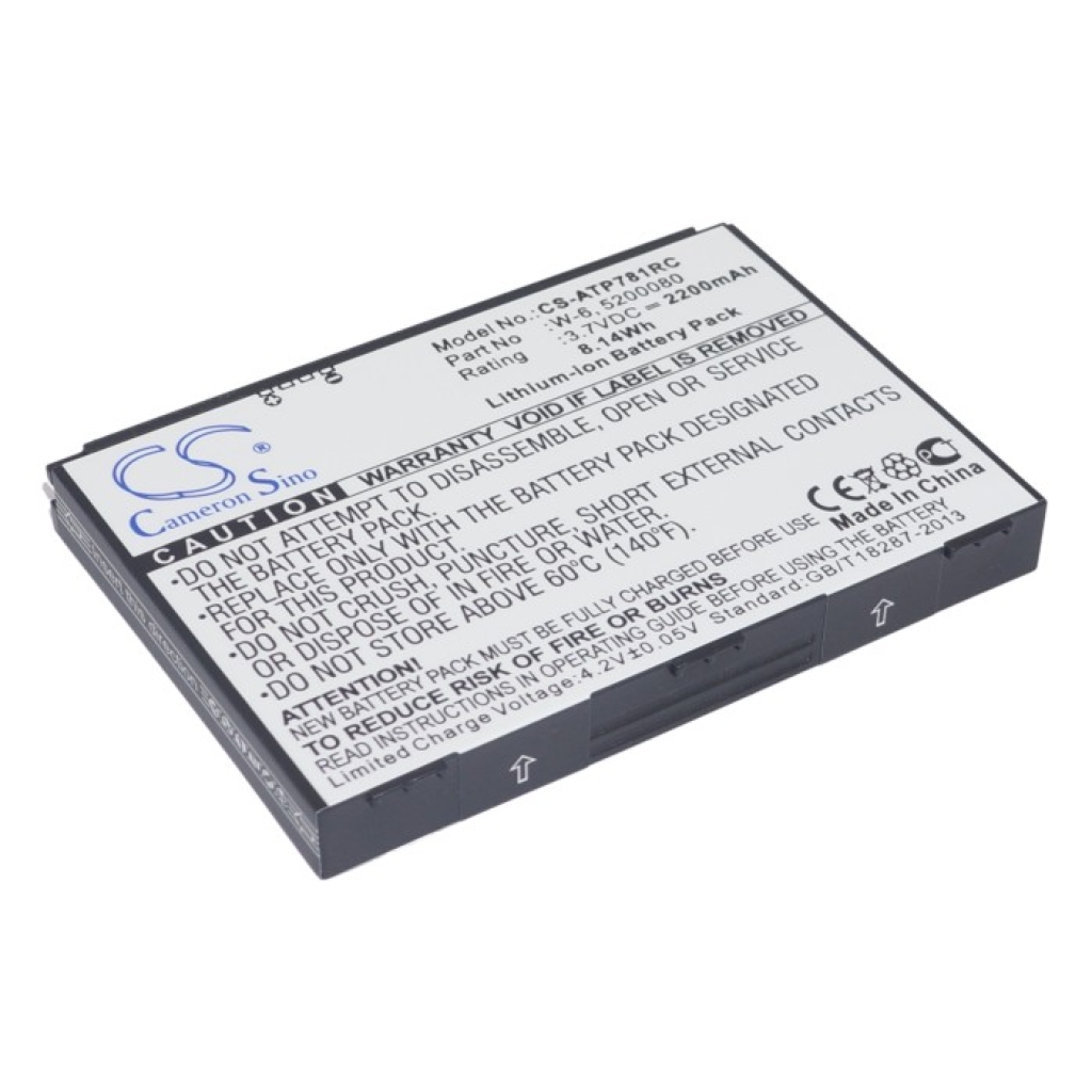 Remplacement de batterie compatible pour AT