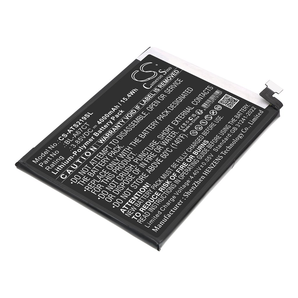 Remplacement de batterie compatible pour AT