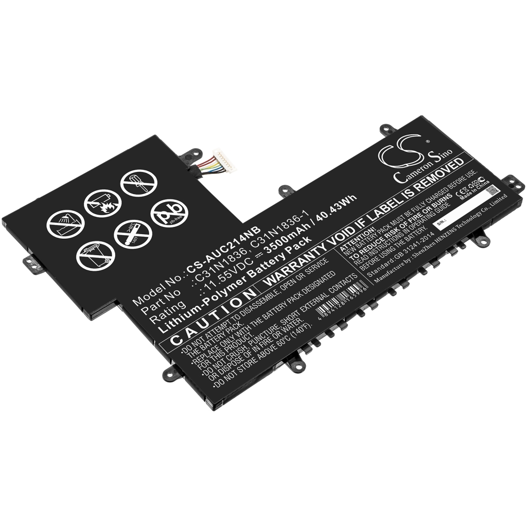 Batterij Vervangt C31N1836