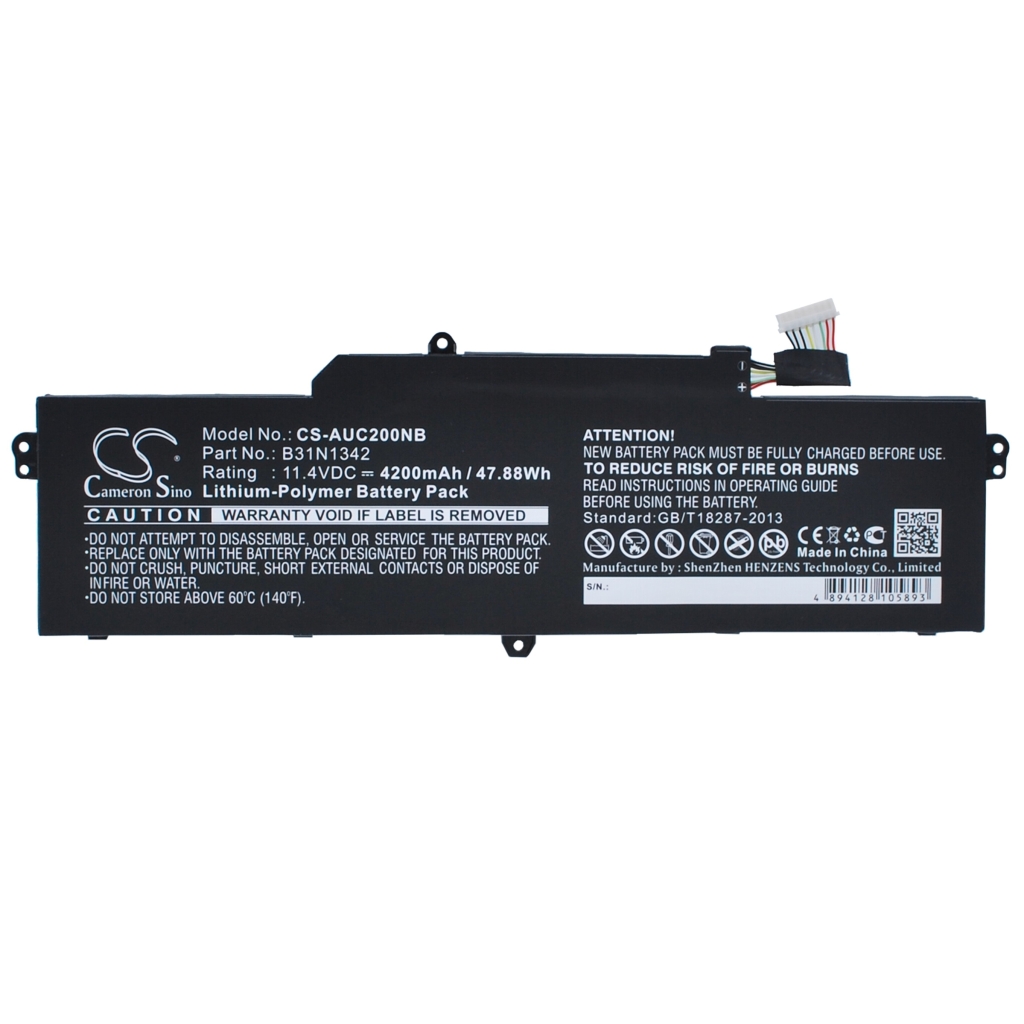 Batterij Vervangt B31N1342 (3ICP7/60/82)