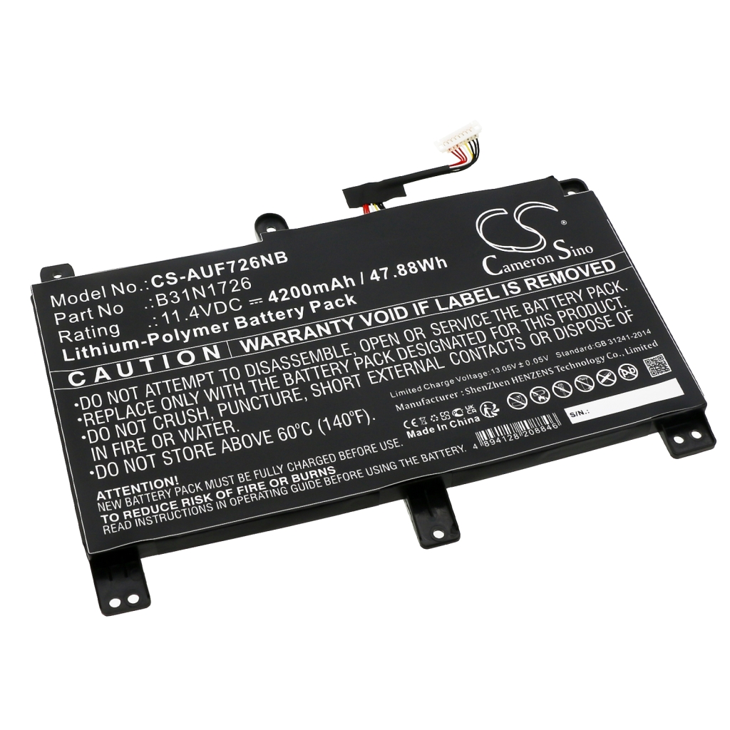 Notebook batterij Asus FX504GE-DM043T