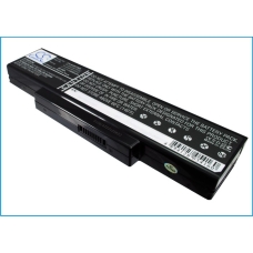 Compatibele batterijvervanging voor Asus 70-NX01B1000Z,70-NXH1B1000Z,70-NZY1B1000Z,70-NZYB1000Z,A32-K72...