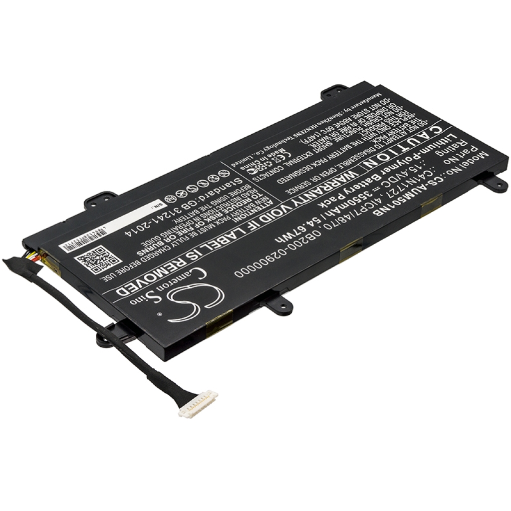Batterij Vervangt C41N1727