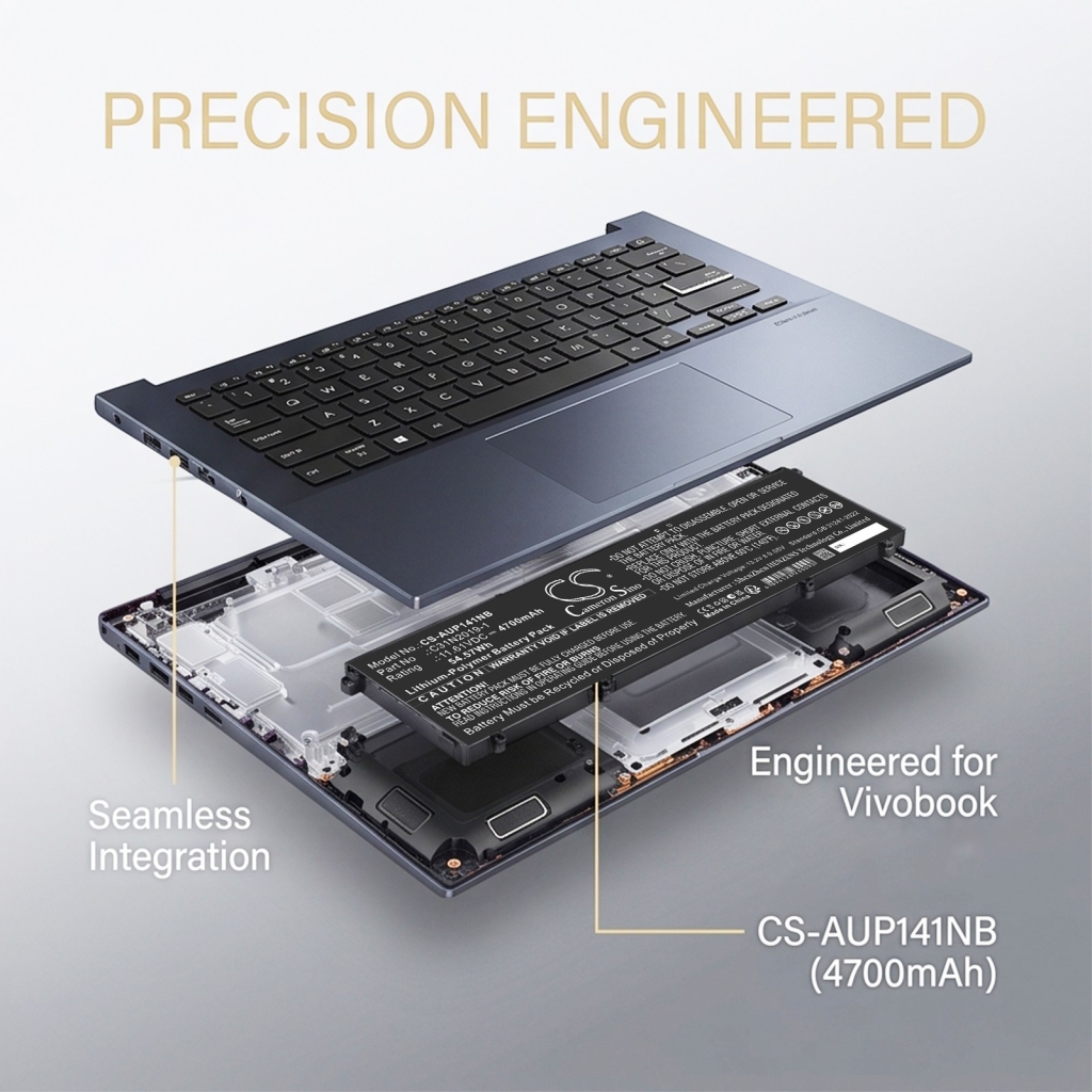 Batterij compatibel met Asus CS-AUP141NB