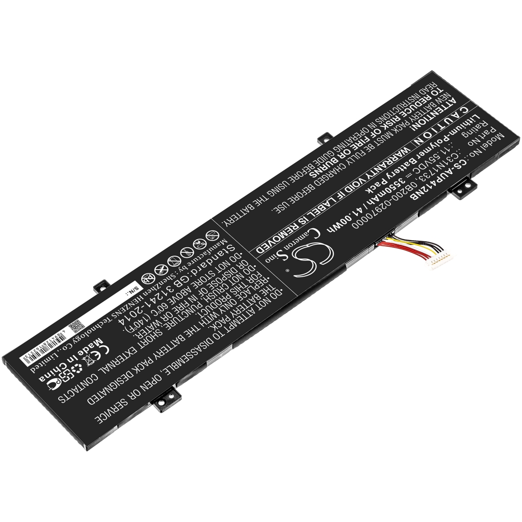 Batterij Vervangt C31N1733